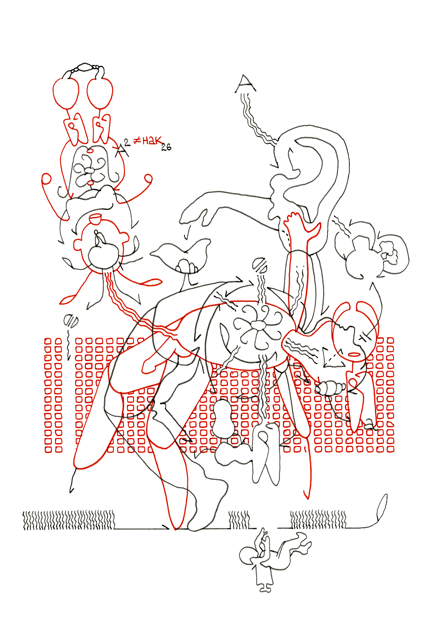 Hannes Kater  Tageszeichnung (Zeichnung/drawing) vom 24.03.2026 (1414 x 2000 Pixel)