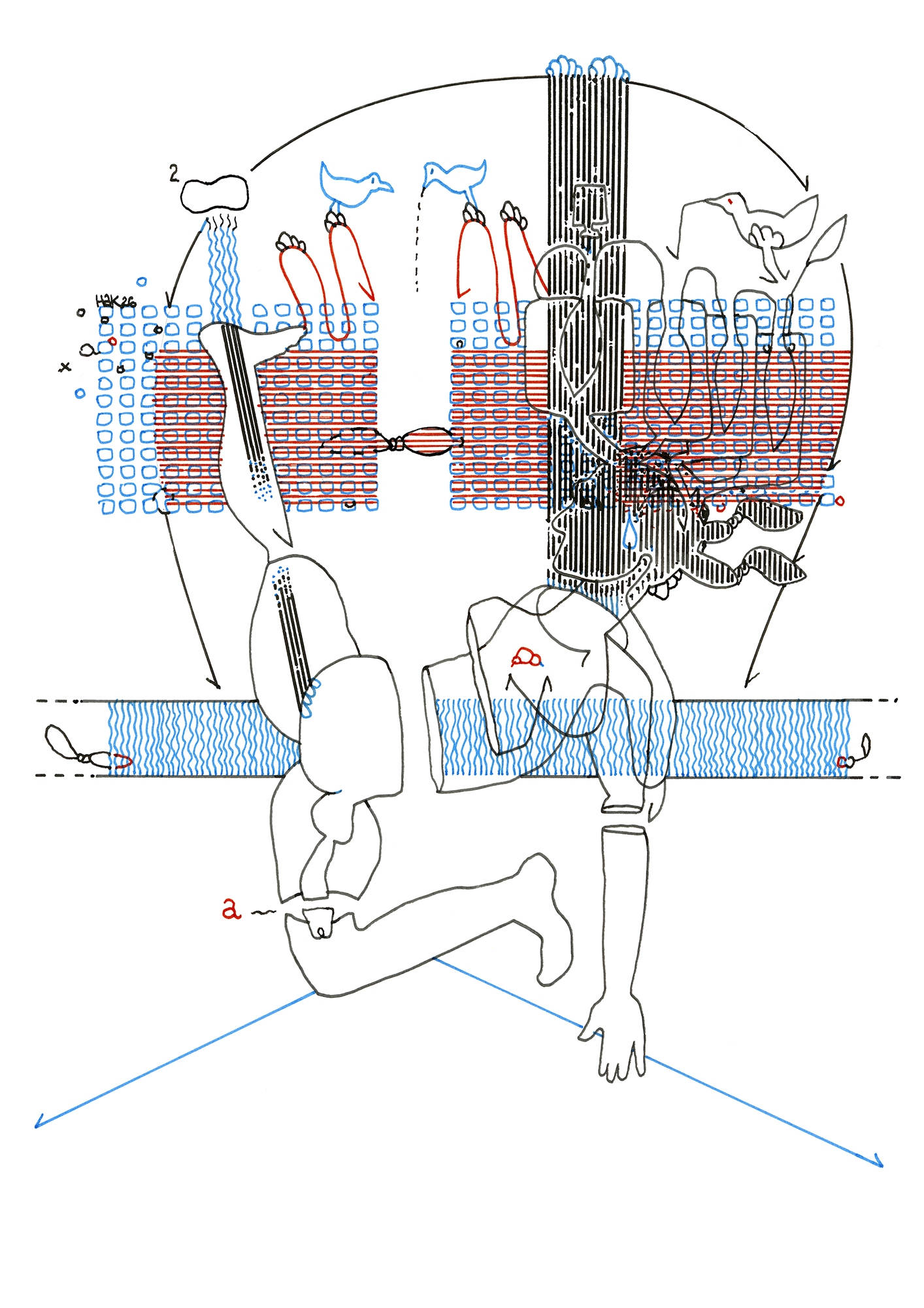 Hannes Kater  Lagezeichnung (Zeichnung/drawing) vom 14.04.2026 (1414 x 2000 Pixel)