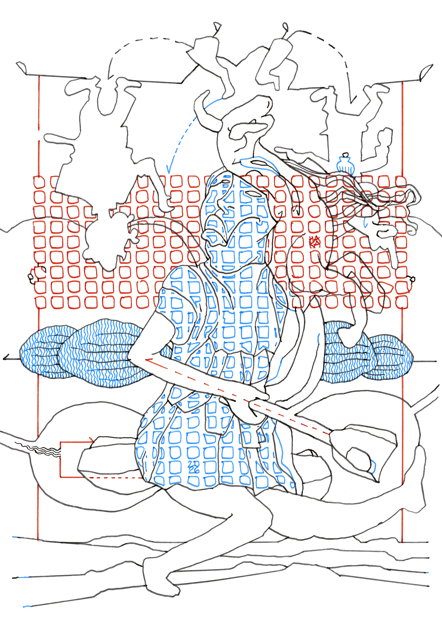 Hannes Kater  Ziehungszeichnung (Zeichnung/drawing) vom 16.09.2026 (1414 x 2000 Pixel)