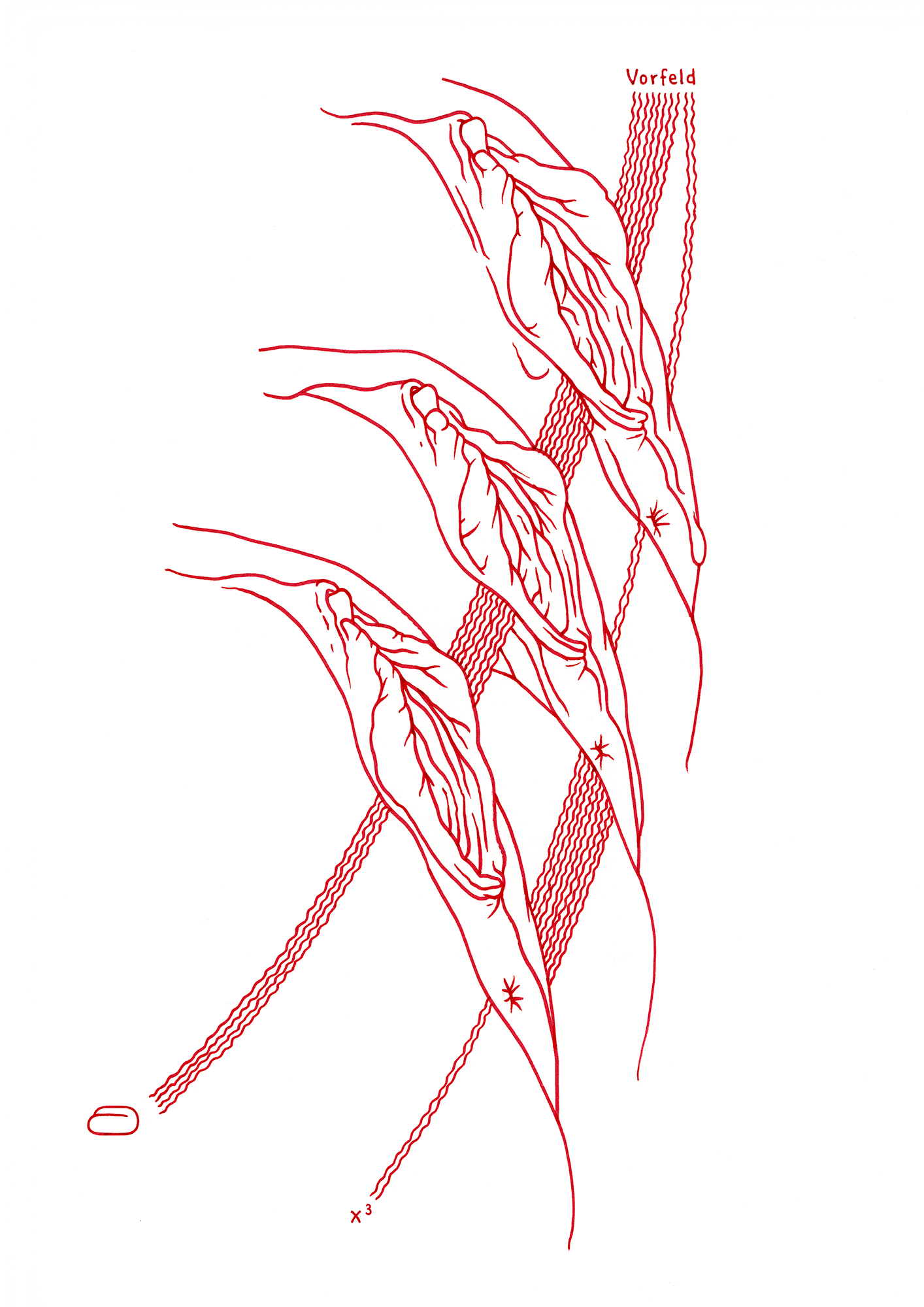 Hannes Kater  Tageszeichnung (Zeichnung/drawing) vom 11.10.2014 (1414 x 2000 Pixel)