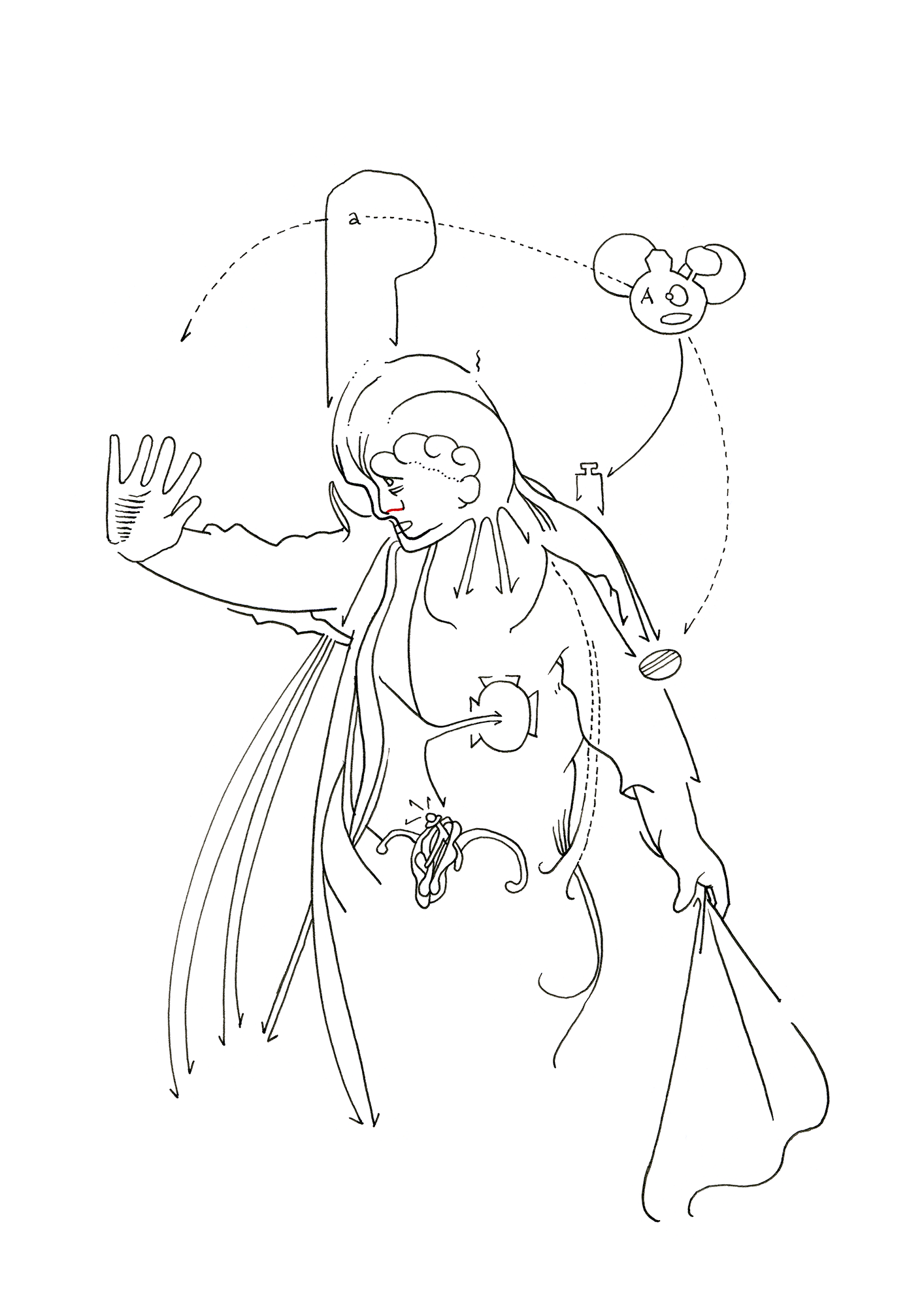 Hannes Kater  Tageszeichnung (Zeichnung/drawing) vom 19.09.2015 (1414 x 2000 Pixel)