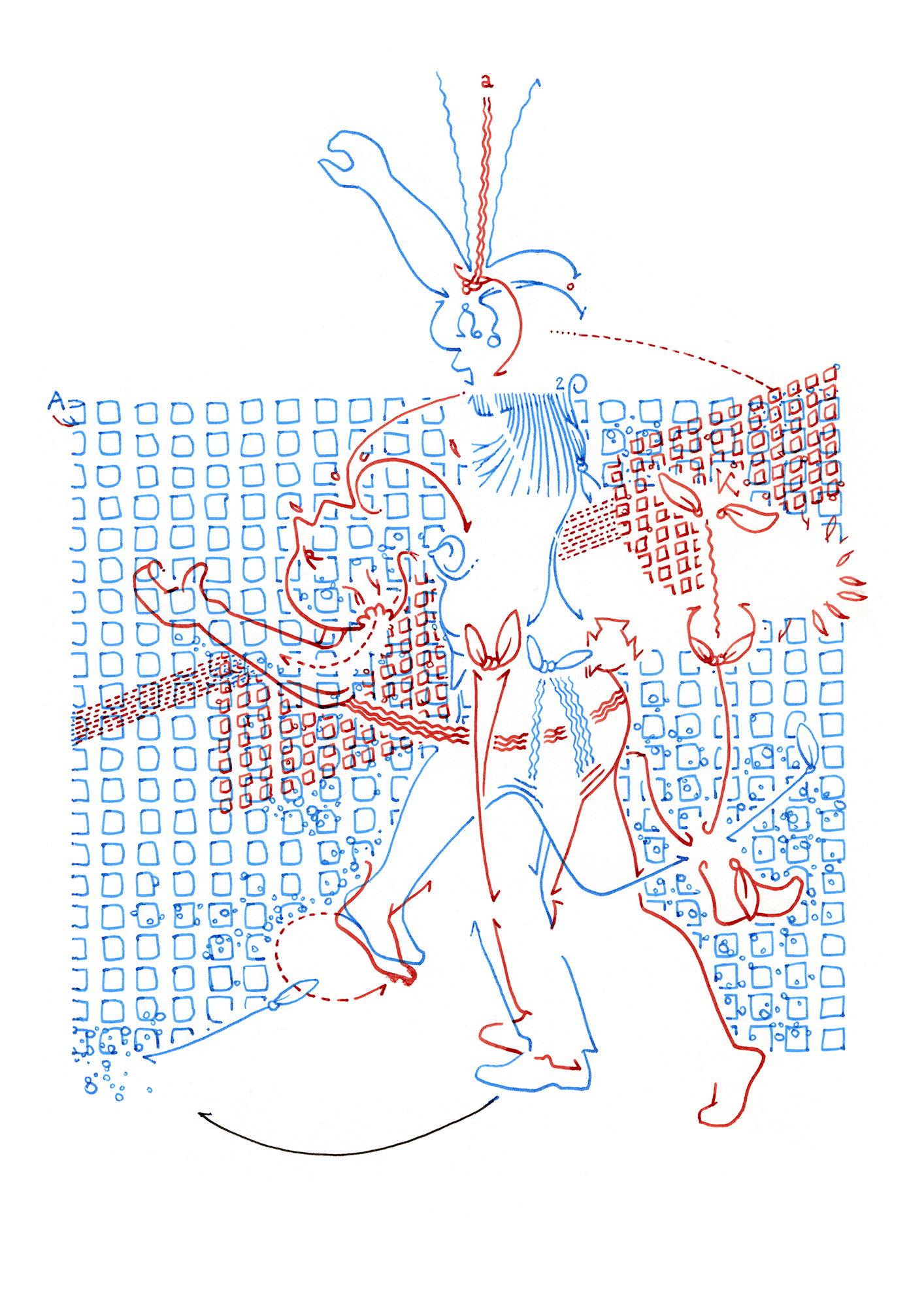 Hannes Kater – Tageszeichnung (Zeichnung/drawing) vom 23.10.2015 (1414 x 2000 Pixel)