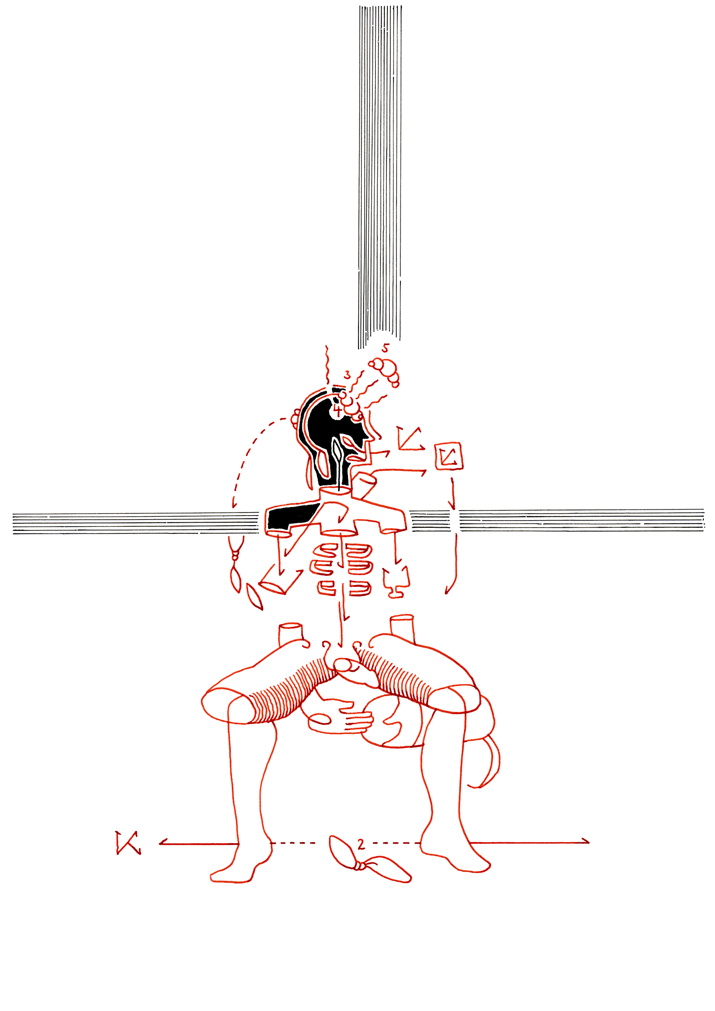 Hannes Kater  Tageszeichnung (Zeichnung/drawing) vom 19.10.2019 (1414 x 2000 Pixel)