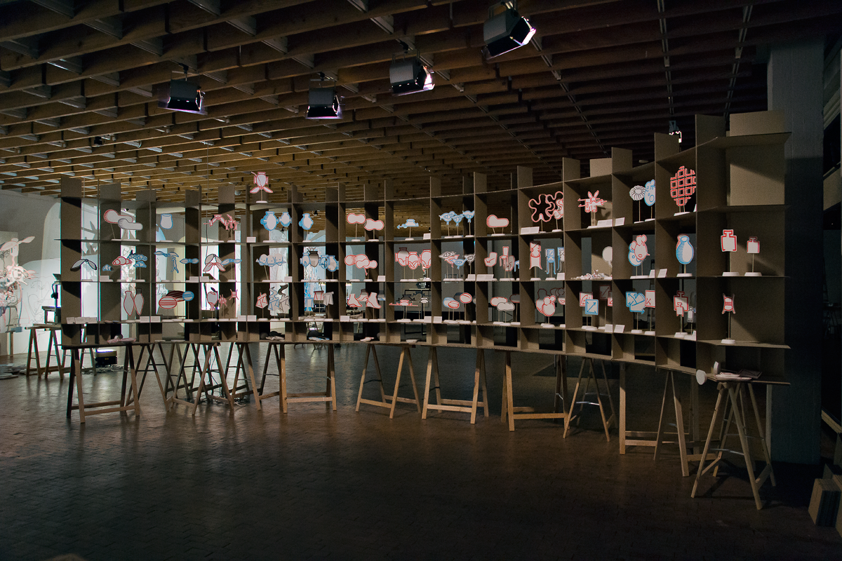 Hannes Kater: "&uuml;berbrechen", AdK Berlin Saal 3, 2012