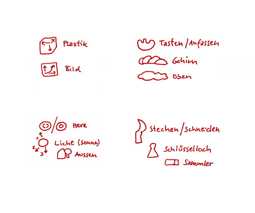 Hannes Kater: Zeichnung A4 1995